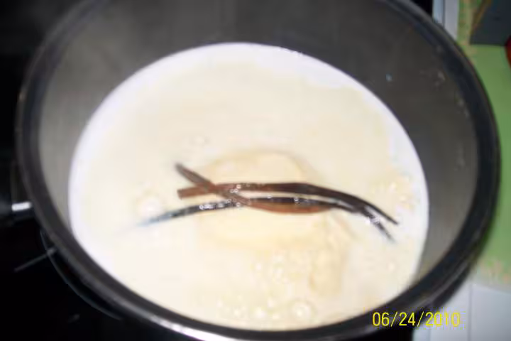 Creme de semoule aux kiwis