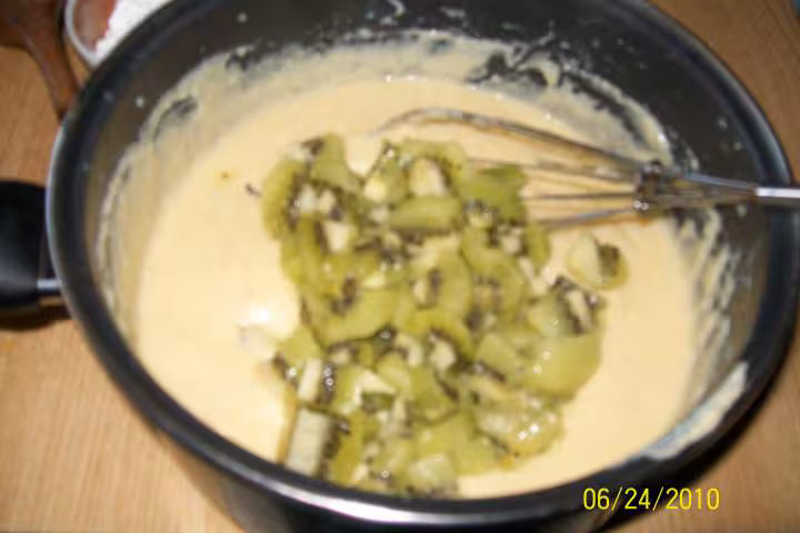 Creme de semoule aux kiwis