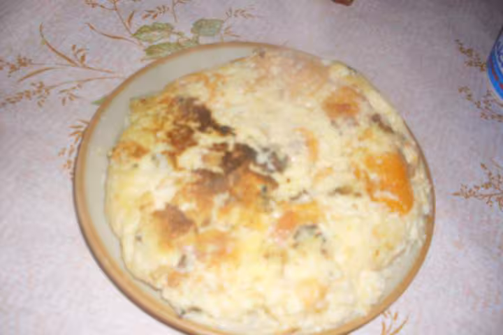 Crepe aux abricots