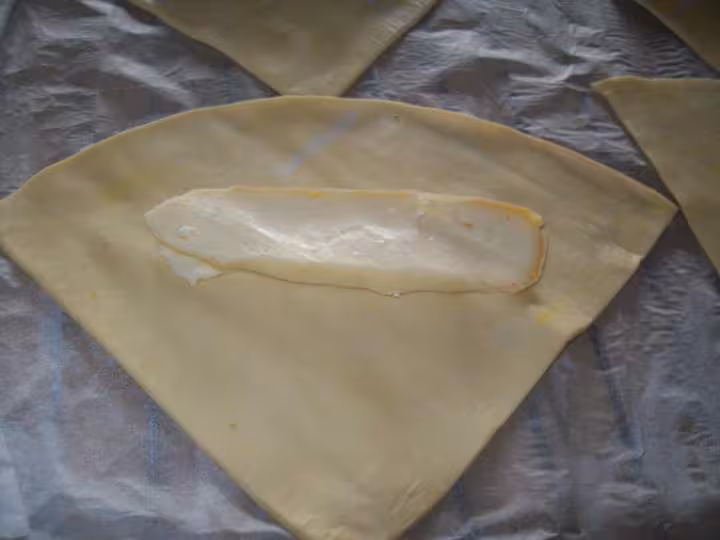 Croissants aux reblochon