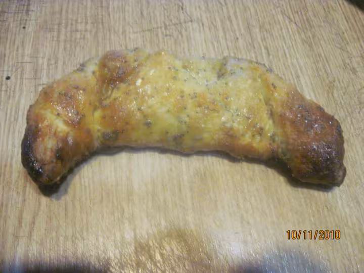 Croissqants feuilletees a la pate de coing
