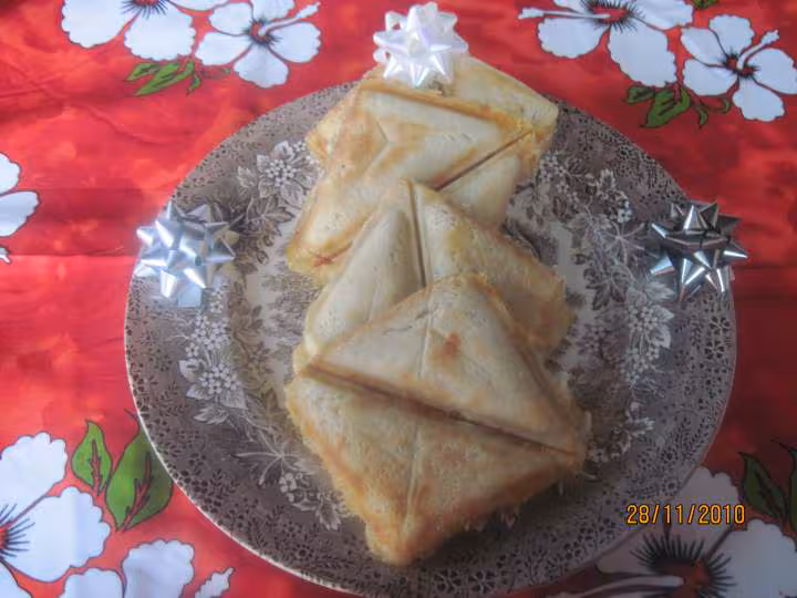 Croque monsieur au reblochon a ma facon