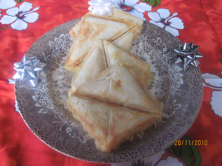 Croque monsieur au reblochon a ma facon