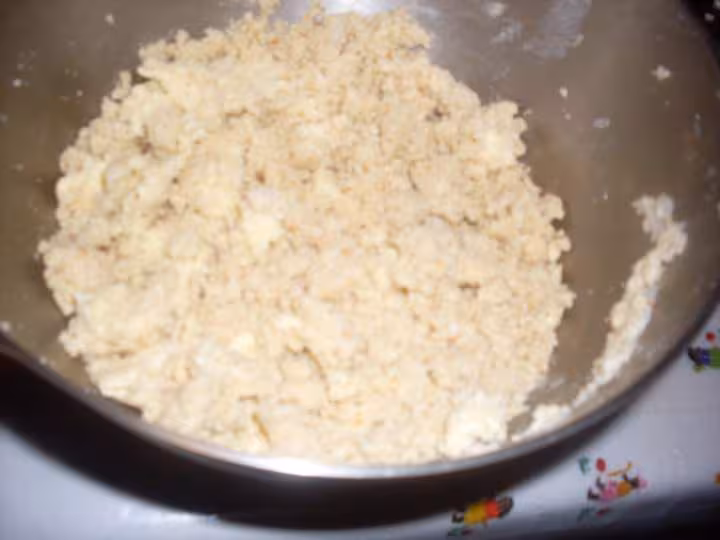 Crumble aux fruits de mer