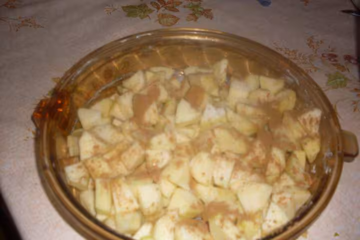 Crumble aux pommes