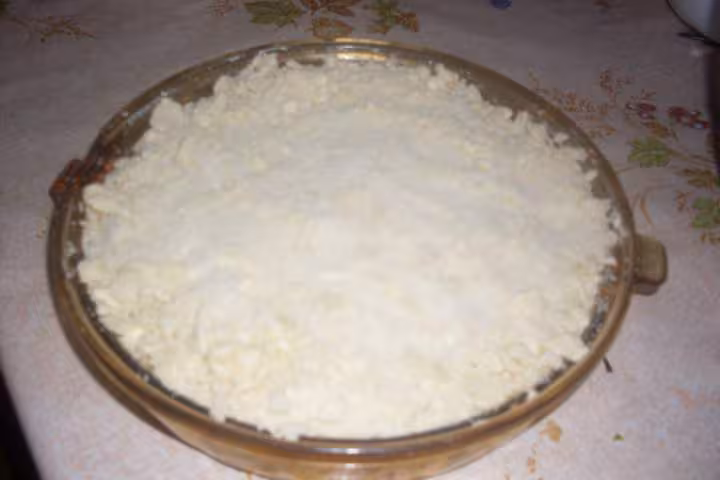 Crumble aux pommes