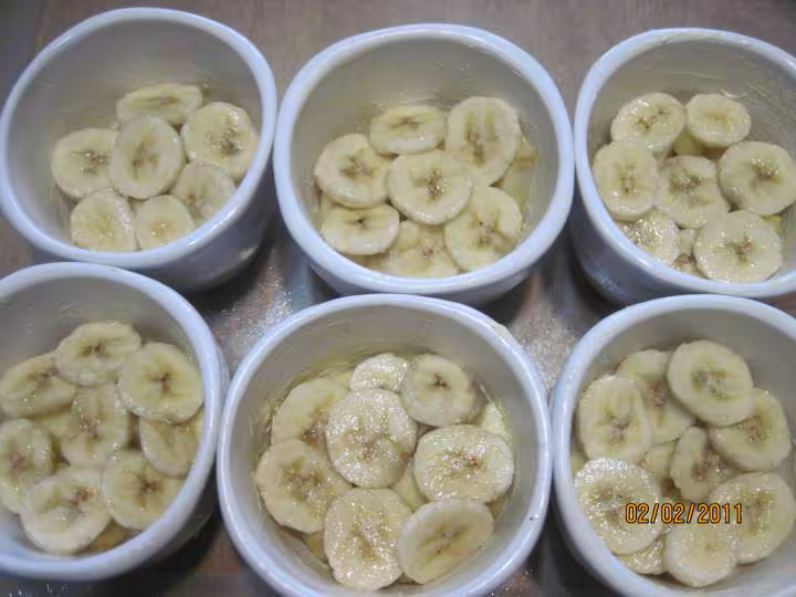 Crumble aux pommes et bananes