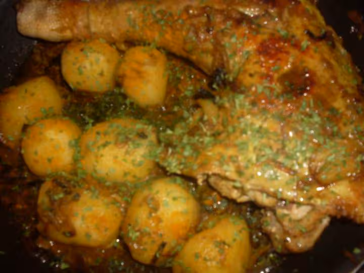 Cuisse de dinde sauce cuisinee