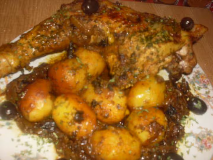Cuisse de dinde sauce cuisinee