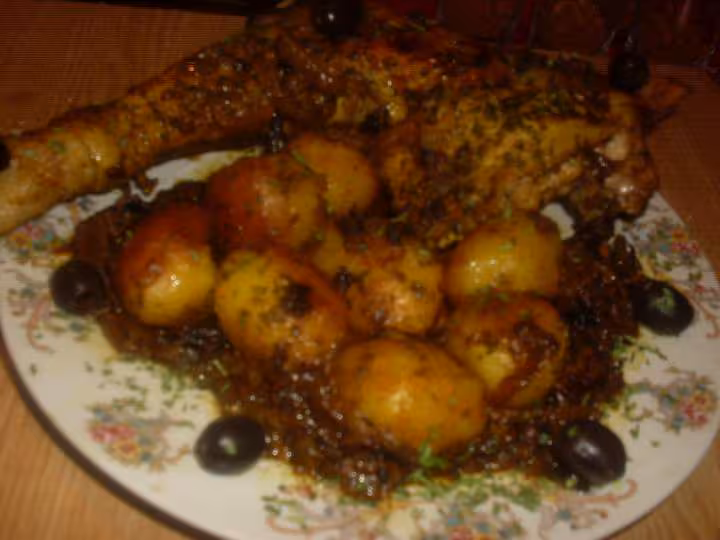 Cuisse de dinde sauce cuisinee