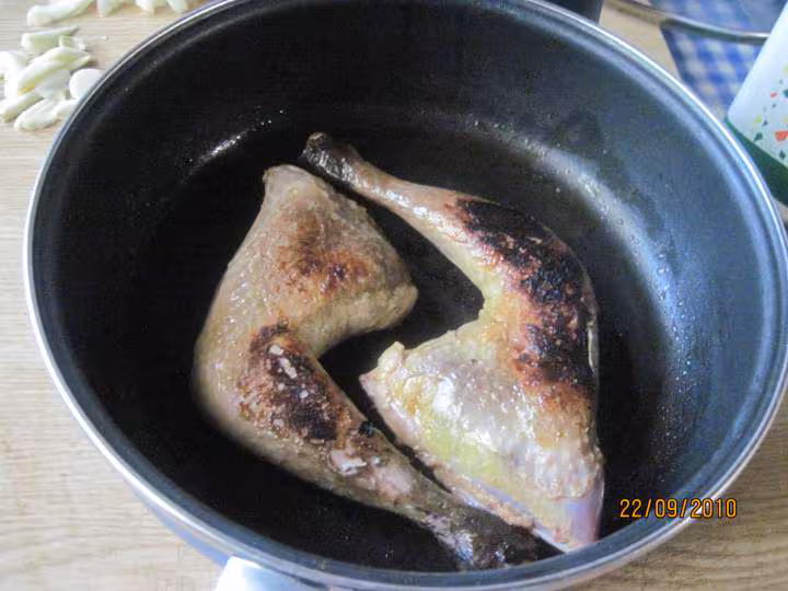 Cuisses de canard aux carottes amp radis noirs