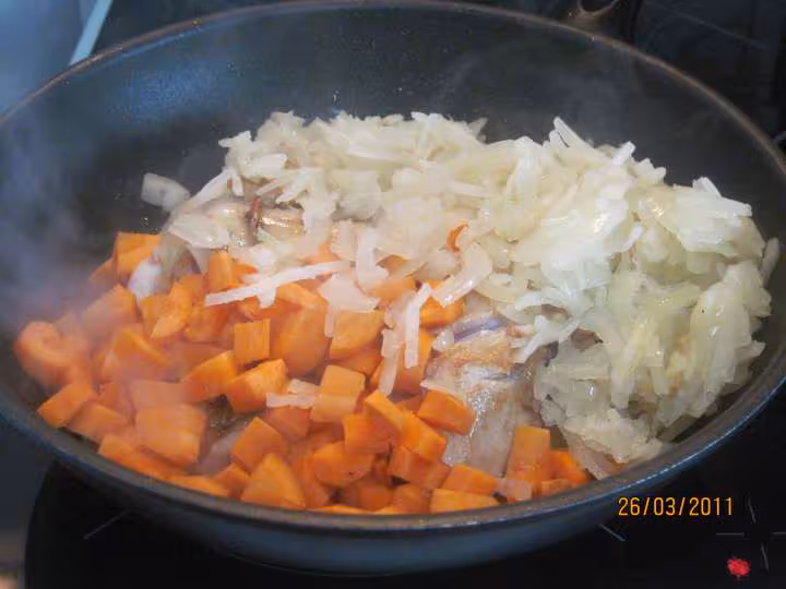 Cuisses de dinde aux legumes varies
