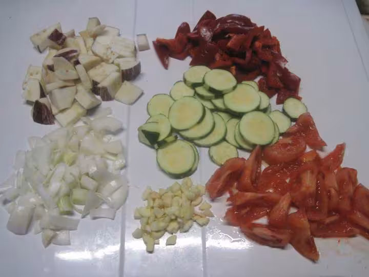 Cuisses de poulet a la ratatouille