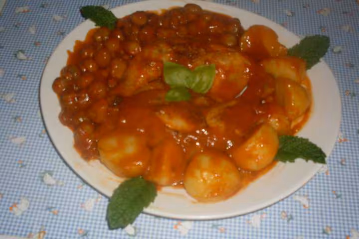 Cuisses de poulet en sauce pour 2 personnes
