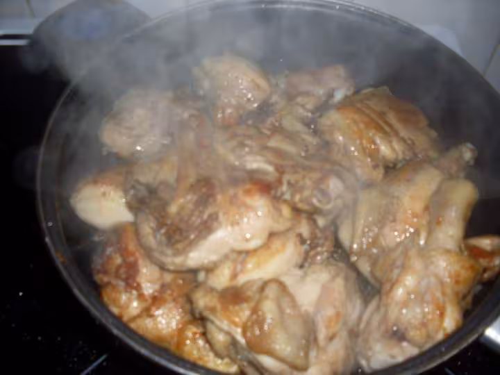 Cuisses de poulets sauce creole