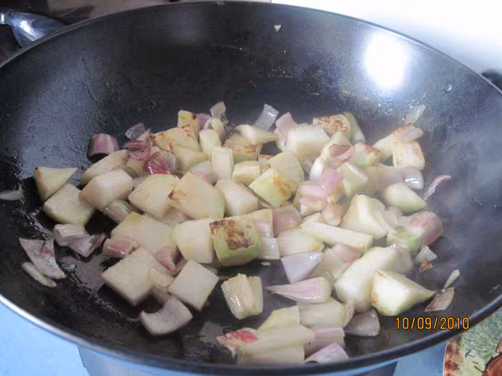 Des de viande de dinde au legumes varies wok