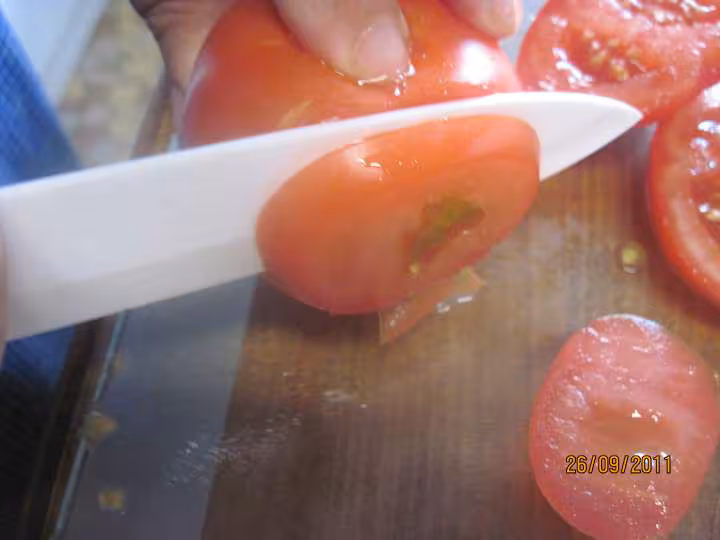 Deshydratation des tomates sechees