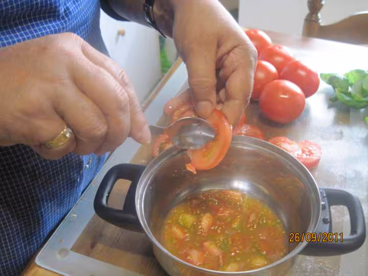 Deshydratation des tomates sechees