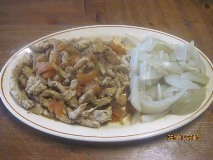 Emince de dinde au fenouil