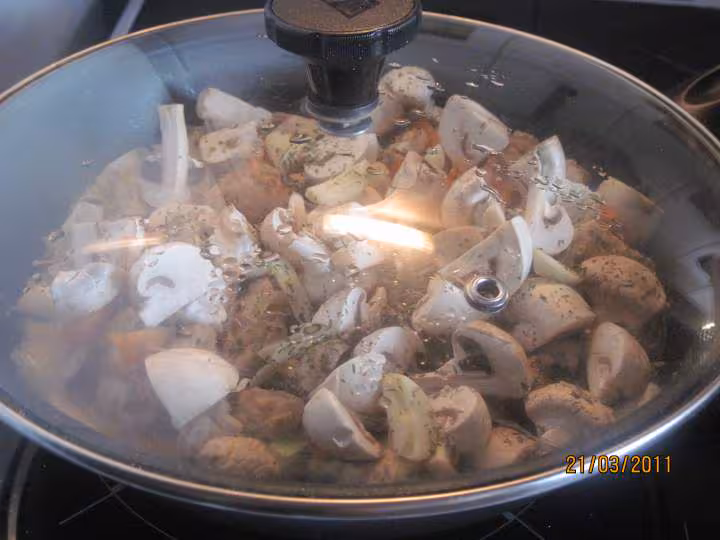 Emince de dinde aux legumes