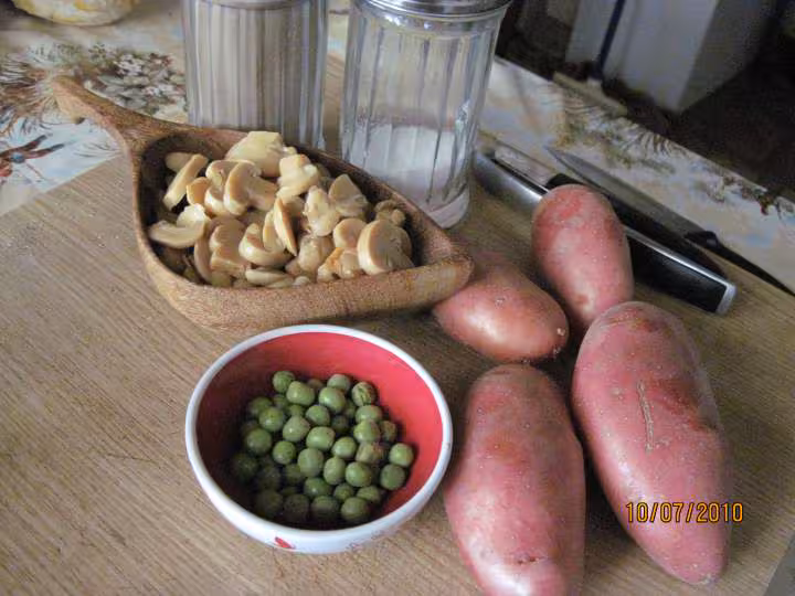Emince de porc aux pommes de terre