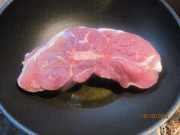 Epaule de porc cuisinee au fenouil amp riz