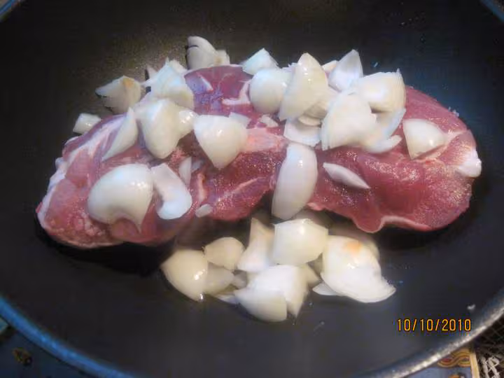Epaule de porc cuisinee au fenouil amp riz