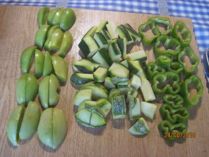 Epinettes de savoie aux legumes verts
