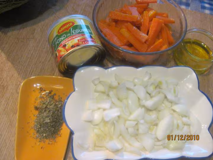 Escalopes de dinde au choux
