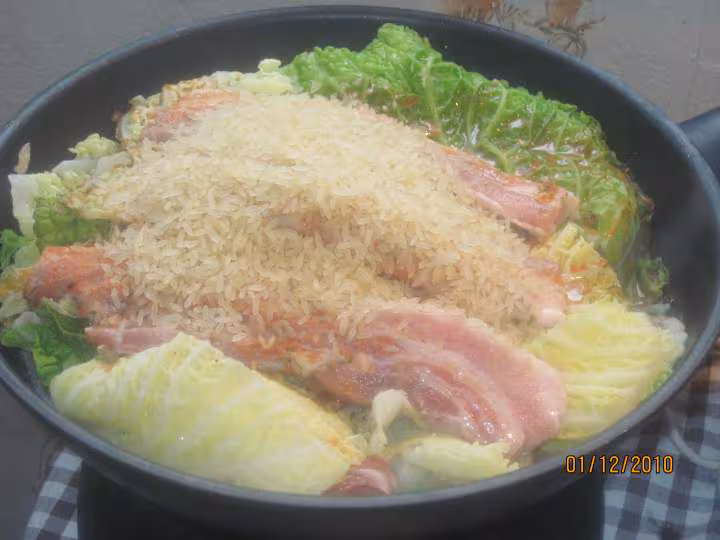 Escalopes de dinde au choux