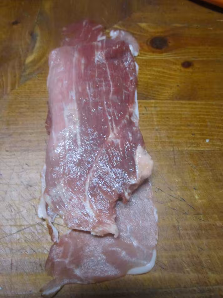 Escalopes de jambon garnies