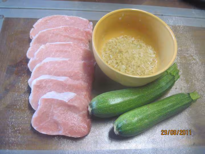 Escalopes de porc a la creme raz el hanout