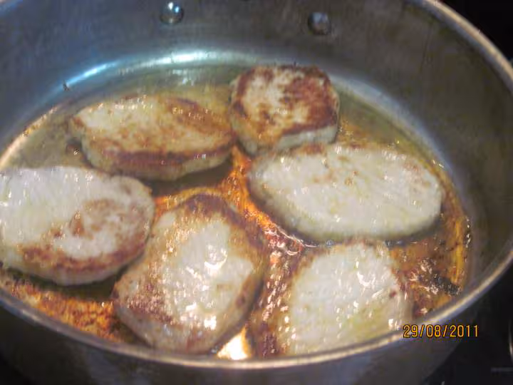 Escalopes de porc a la creme raz el hanout