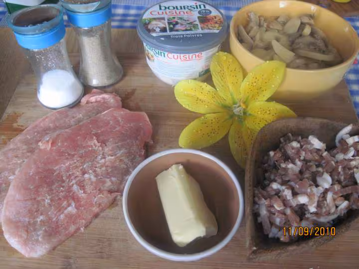 Escalopes de porc aux pate d alsace