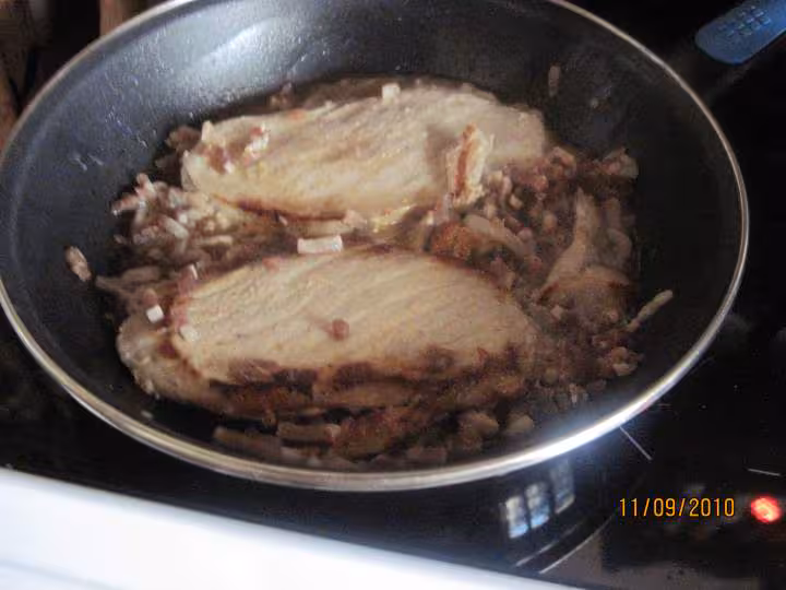 Escalopes de porc aux pate d alsace