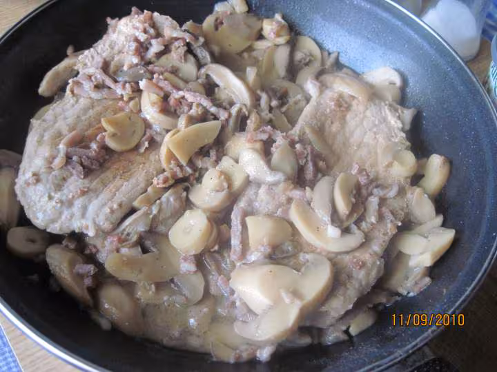 Escalopes de porc aux pate d alsace