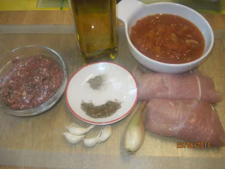 Escalopes de poulet farcies