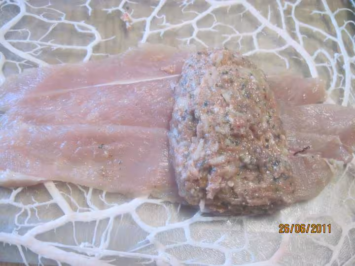 Escalopes de poulet farcies