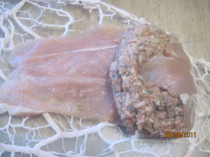 Escalopes de poulet farcies