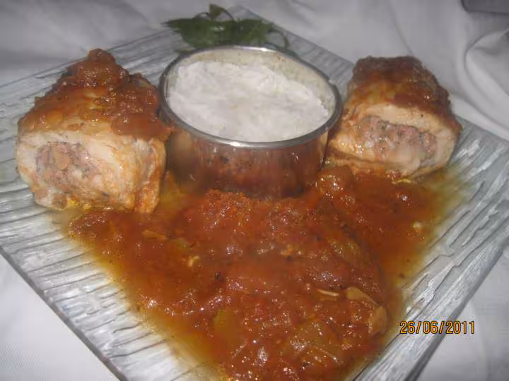 Escalopes de poulet farcies