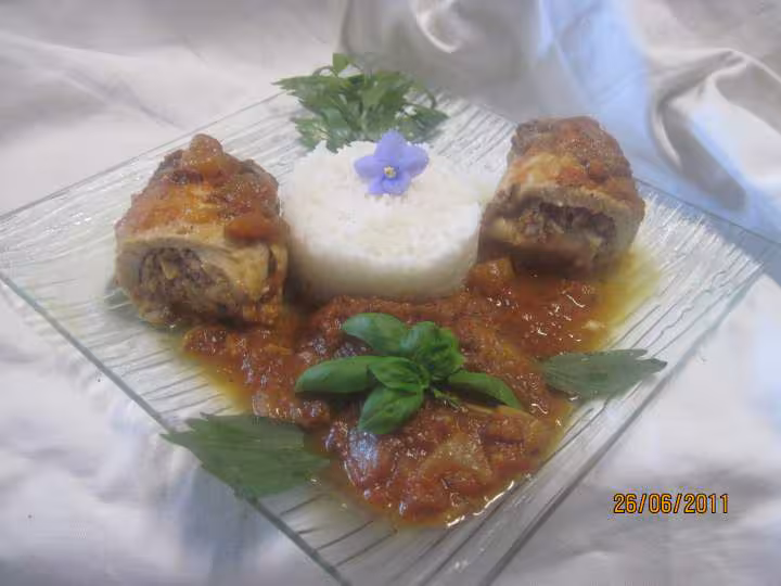 Escalopes de poulet farcies