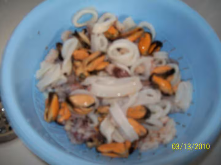 Farfalle aux fruits de mer