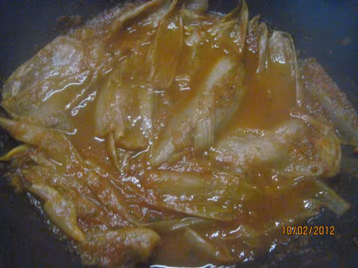 Feuilles d endives au chorizo