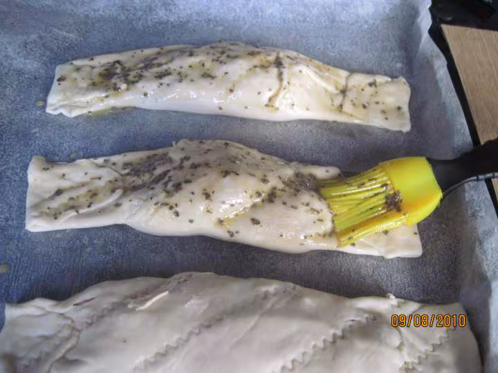 Feuilletee au jambon fromage