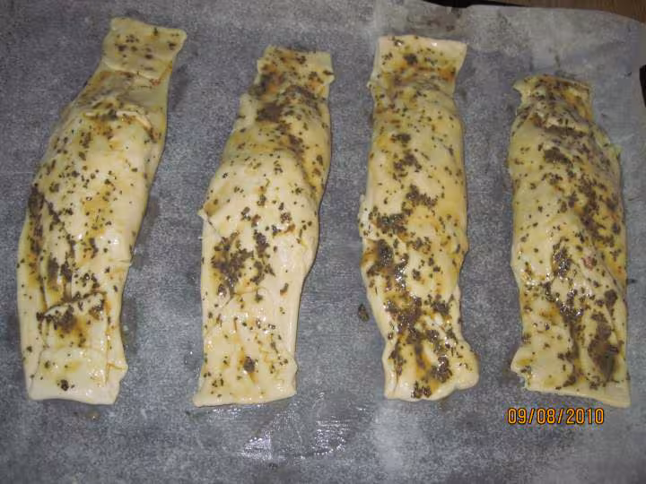 Feuilletee au jambon fromage