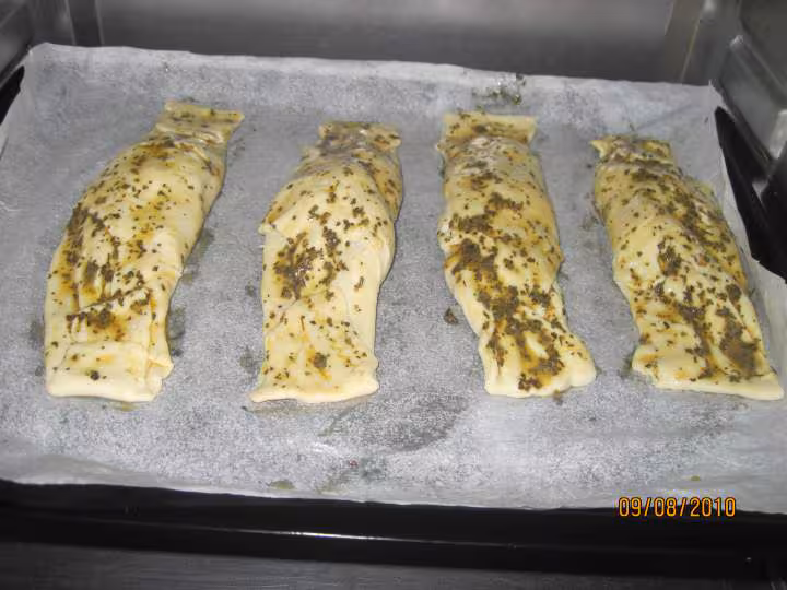 Feuilletee au jambon fromage
