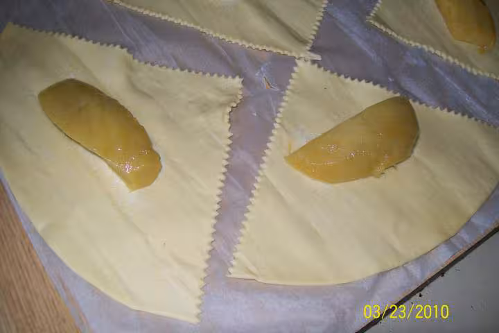 Feuilletee de mangues