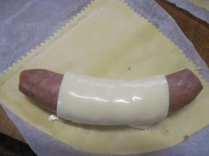 Feuilletees aux saucisses de toulouse