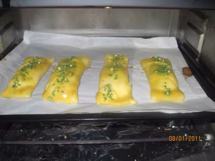 Feuilletes au jambon cru et fromage
