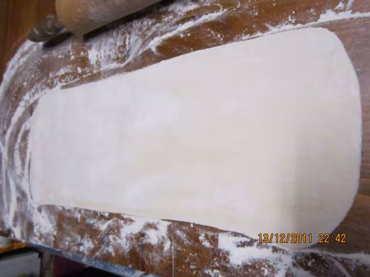 Feuilletes au kassler de porc